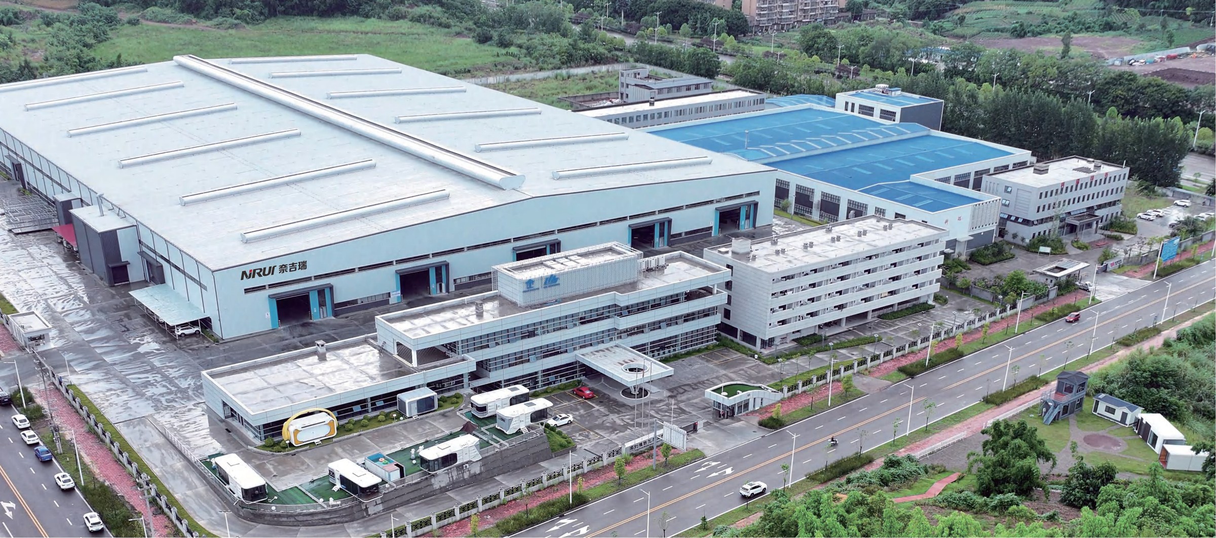奈吉瑞模块化建筑工厂预制生产环境